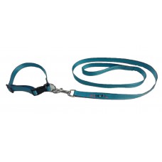 Scoobee Dog Nylon Reflective Collar And Leash Set 0.75 Inch